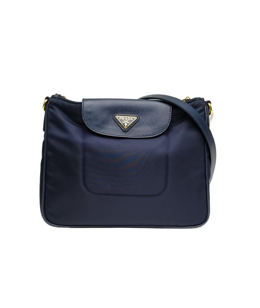 PRADA Синяя сумка через плечо, фото 9