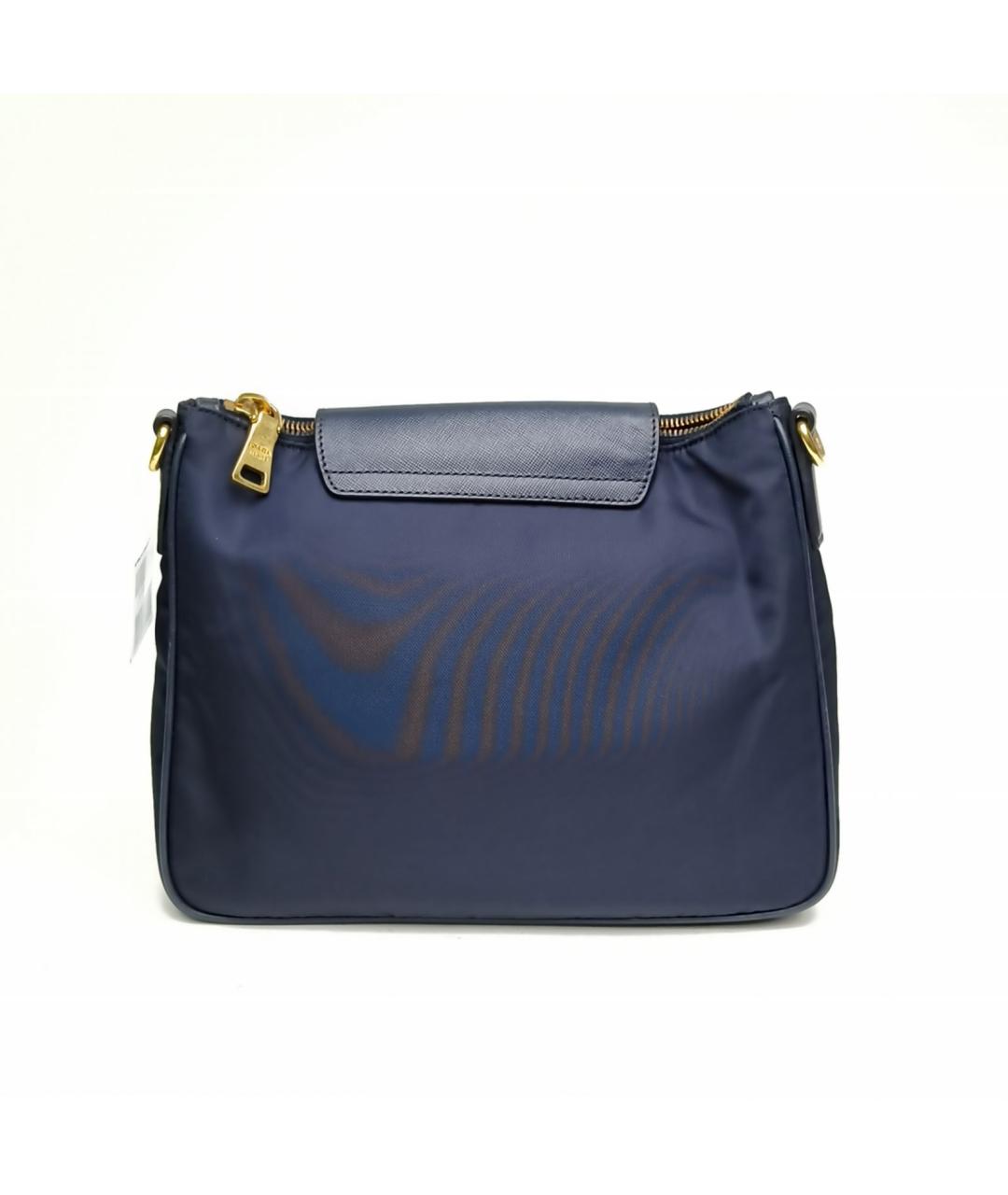 PRADA Синяя сумка через плечо, фото 4