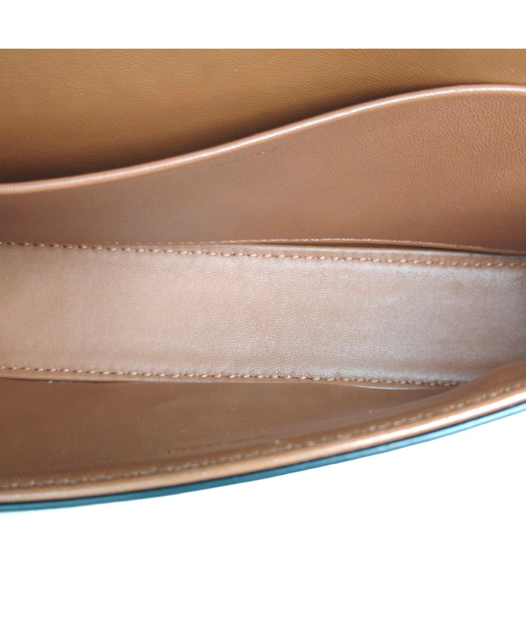 CELINE Коричневая сумка через плечо, фото 8