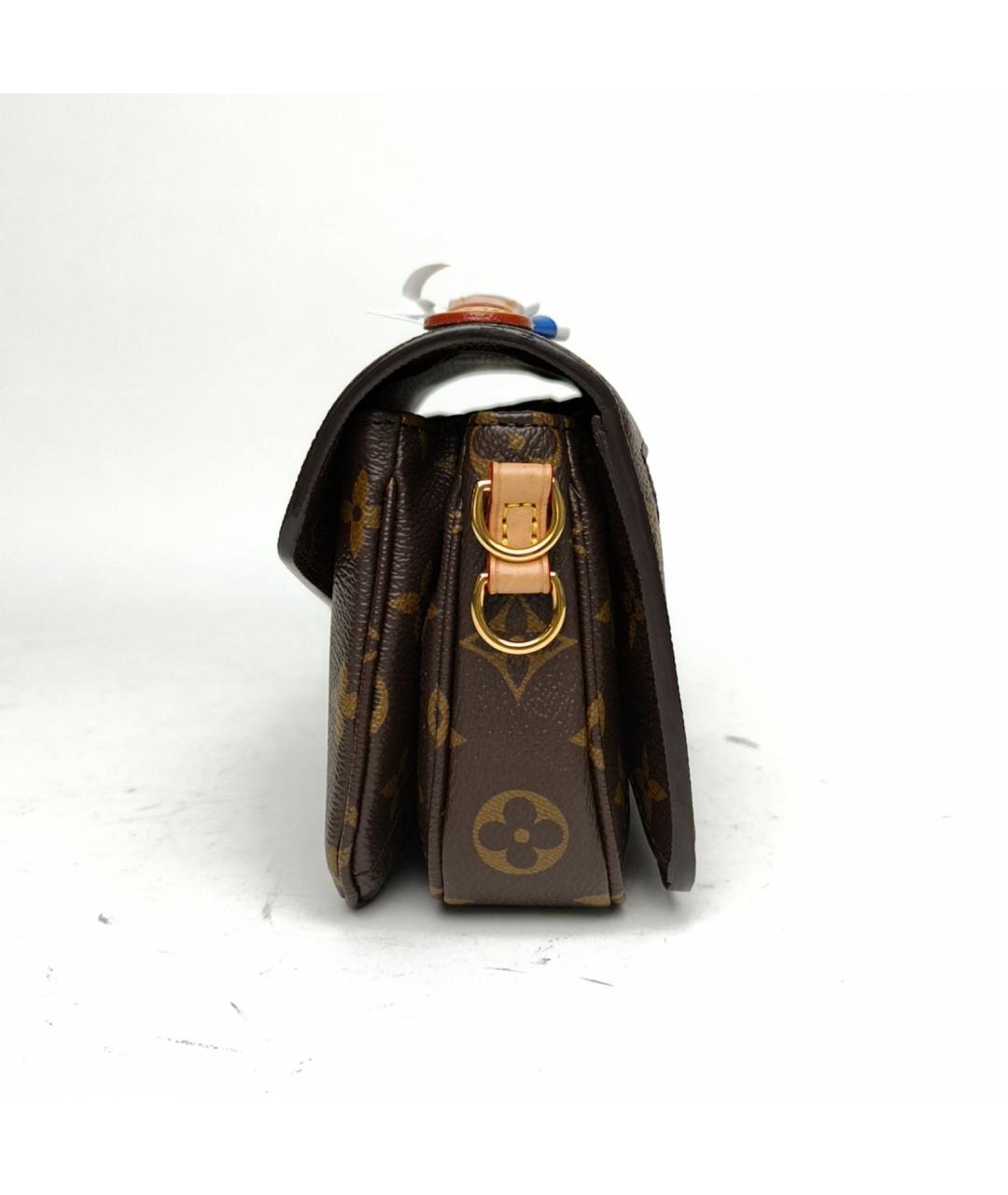 LOUIS VUITTON Коричневая сумка через плечо, фото 3