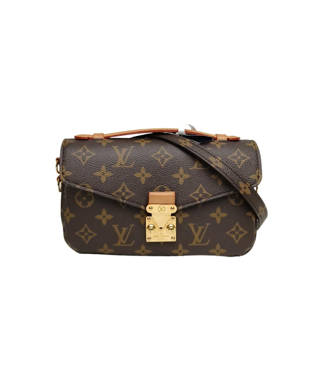LOUIS VUITTON Коричневая сумка через плечо, фото 9