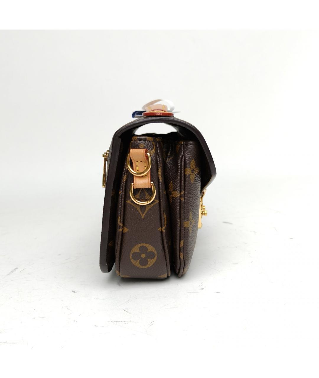 LOUIS VUITTON Коричневая сумка через плечо, фото 5