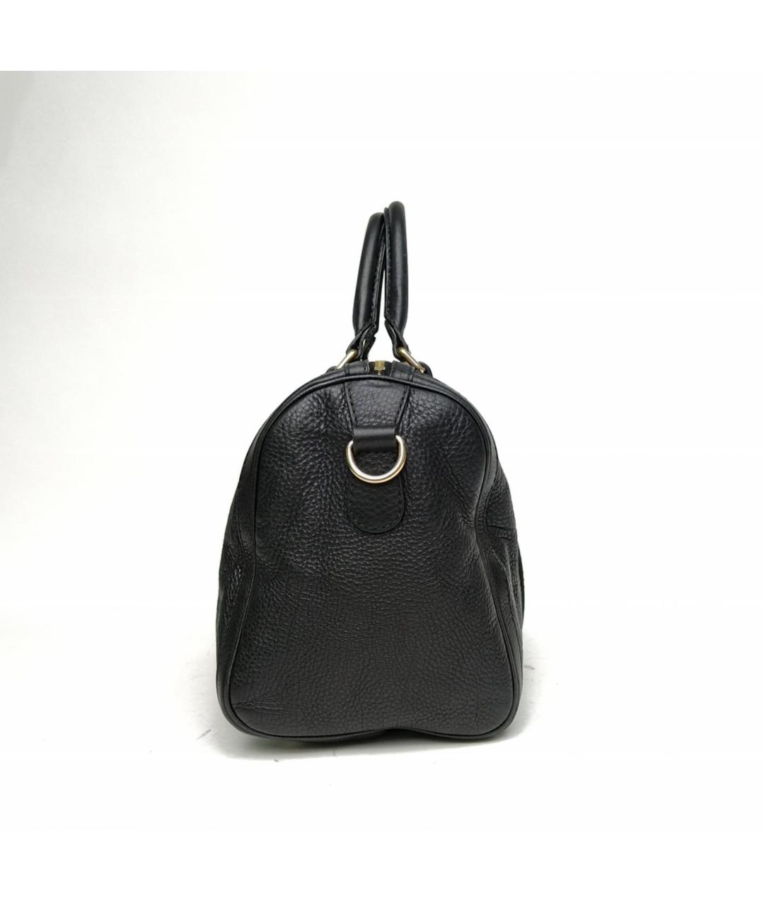 GUCCI Черная кожаная сумка через плечо, фото 3