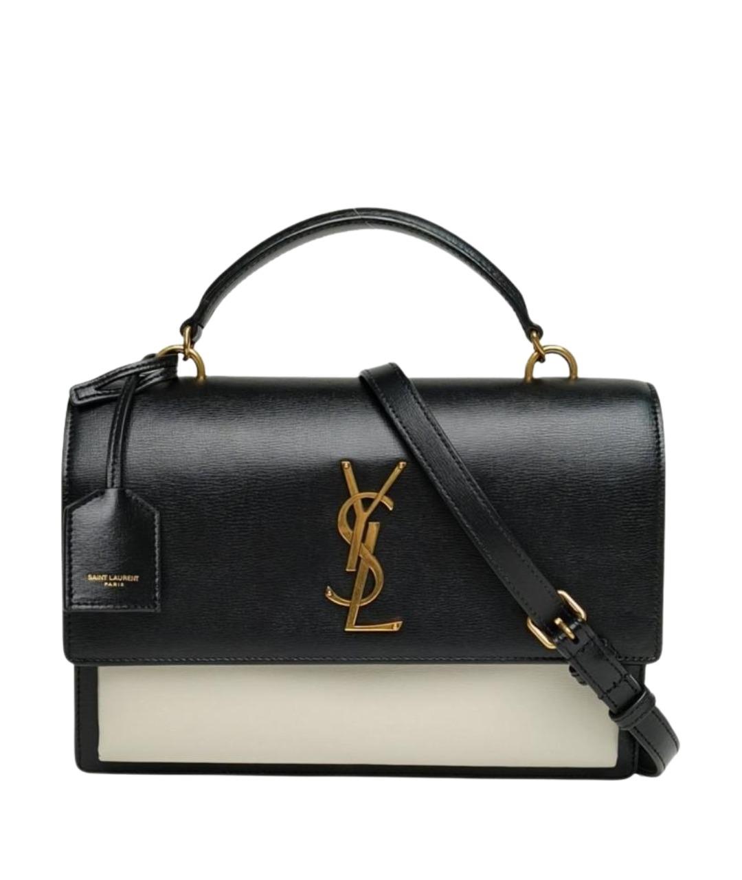 SAINT LAURENT Кожаная сумка через плечо, фото 1