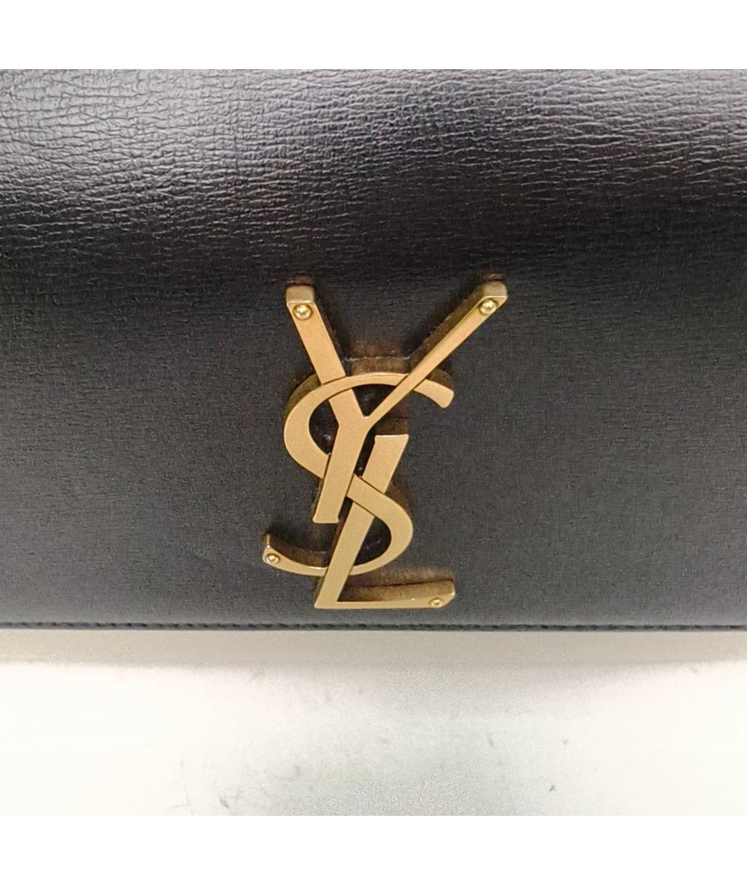 SAINT LAURENT Кожаная сумка через плечо, фото 8