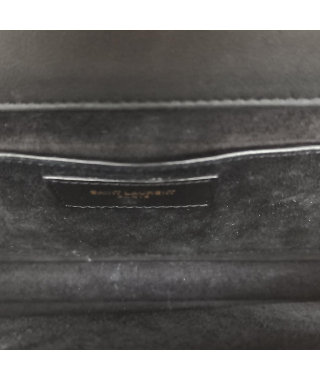 SAINT LAURENT Кожаная сумка через плечо, фото 7