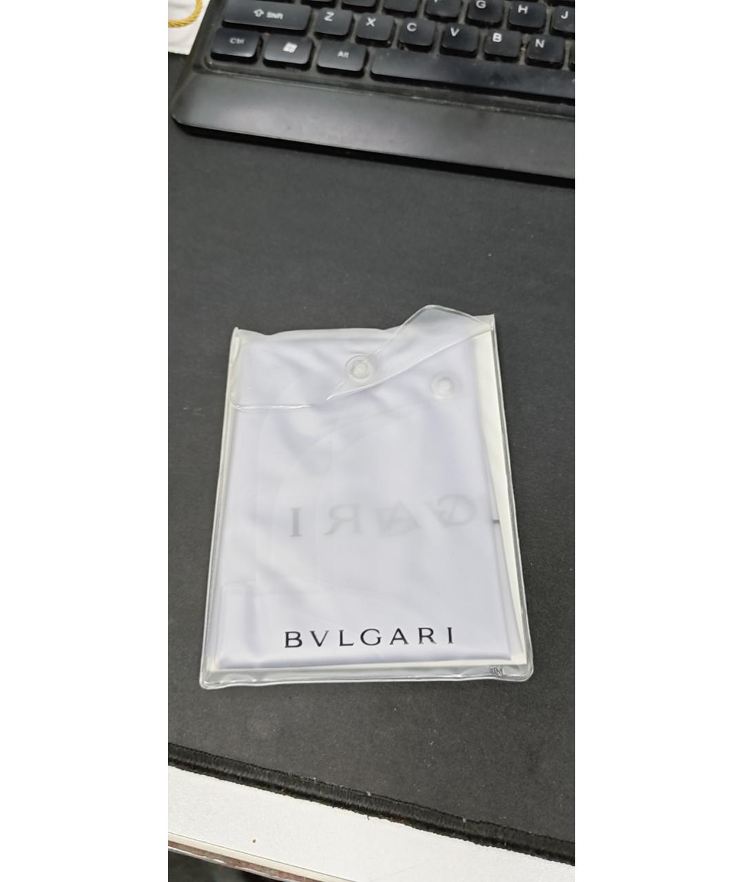 BVLGARI Серебряная кожаная сумка через плечо, фото 8