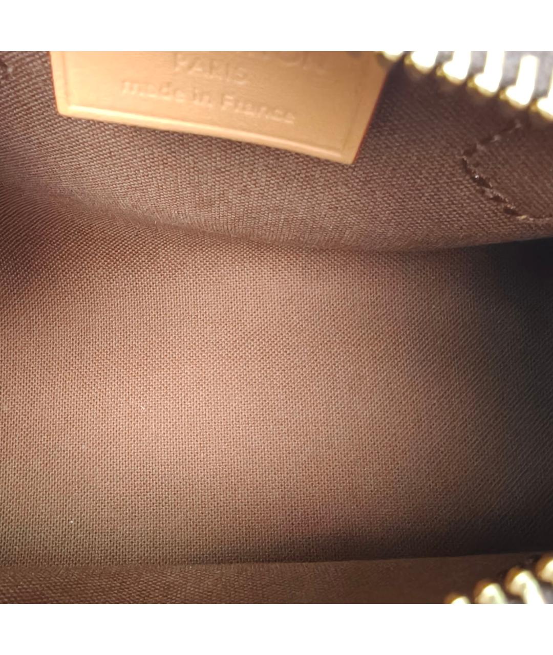 LOUIS VUITTON Коричневая сумка через плечо, фото 3