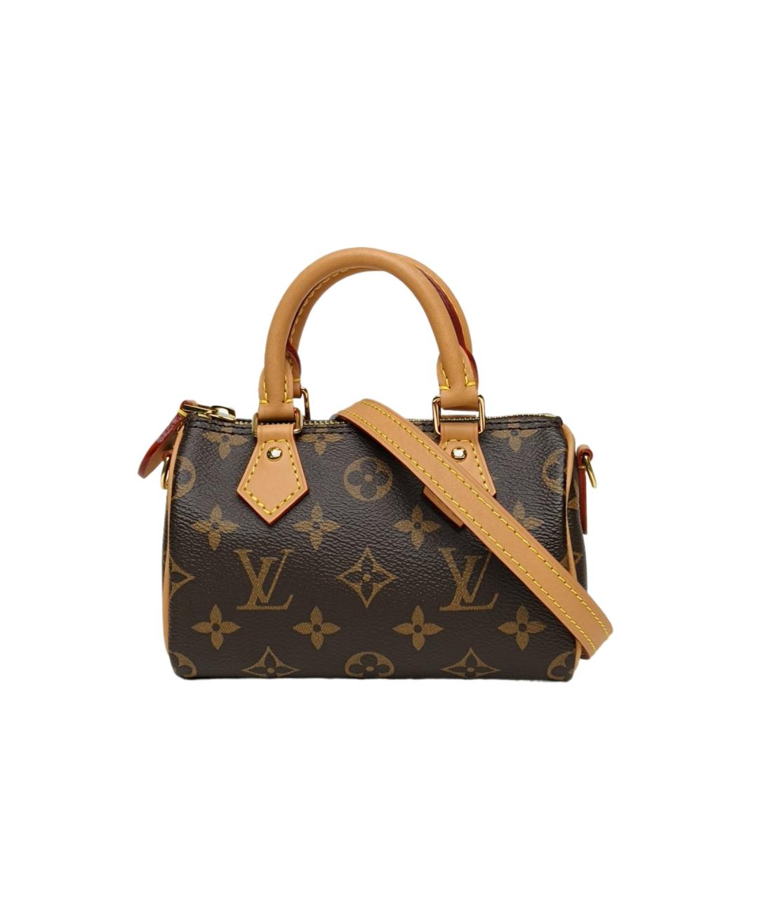 LOUIS VUITTON Коричневая сумка через плечо, фото 8