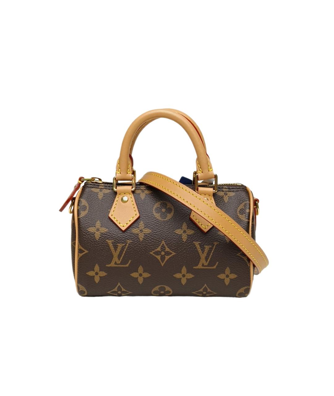 LOUIS VUITTON Коричневая сумка через плечо, фото 9