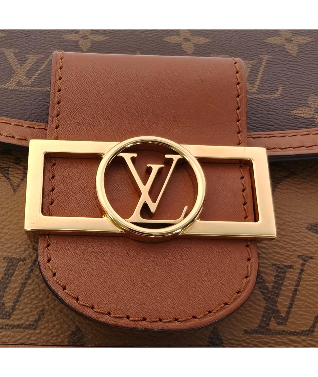 LOUIS VUITTON Коричневая сумка через плечо, фото 7