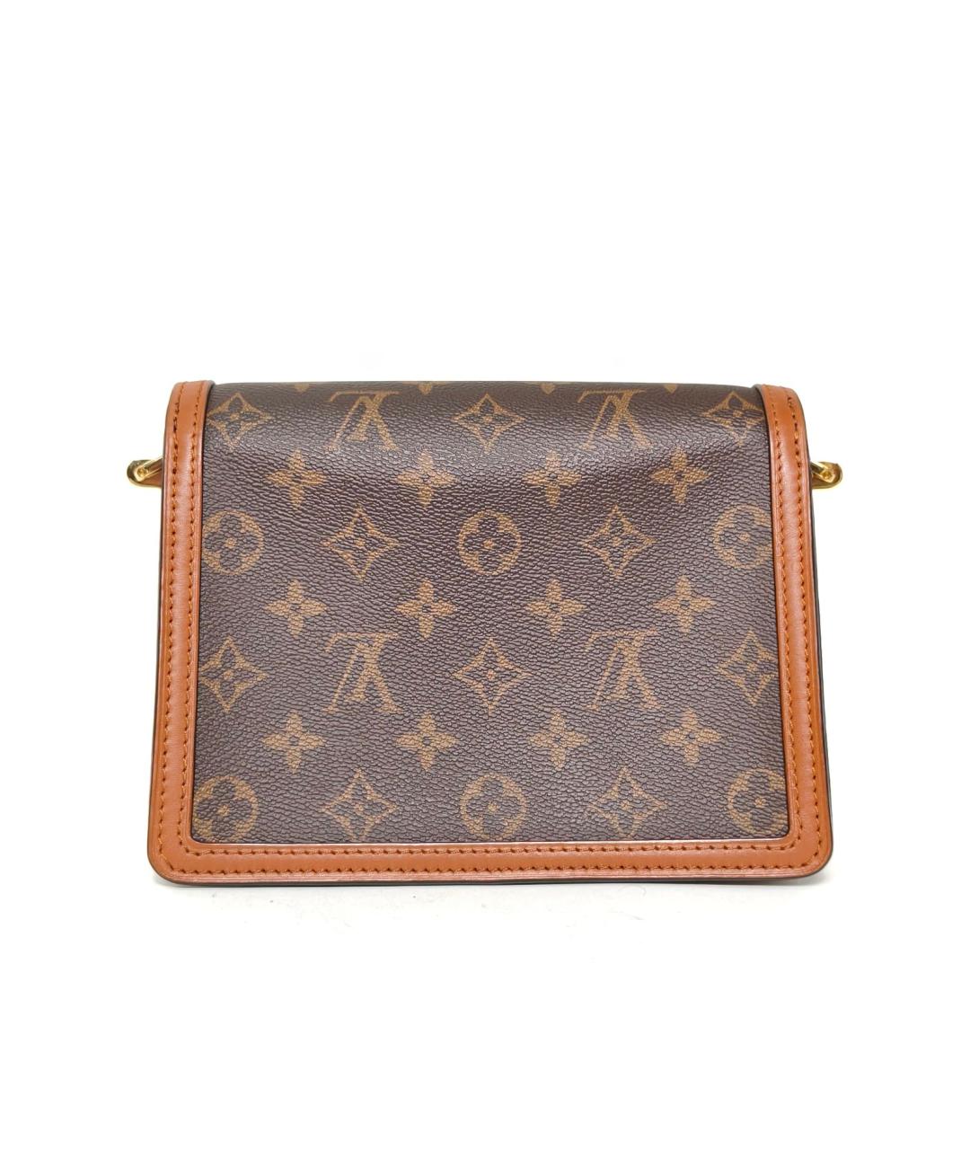 LOUIS VUITTON Коричневая сумка через плечо, фото 4