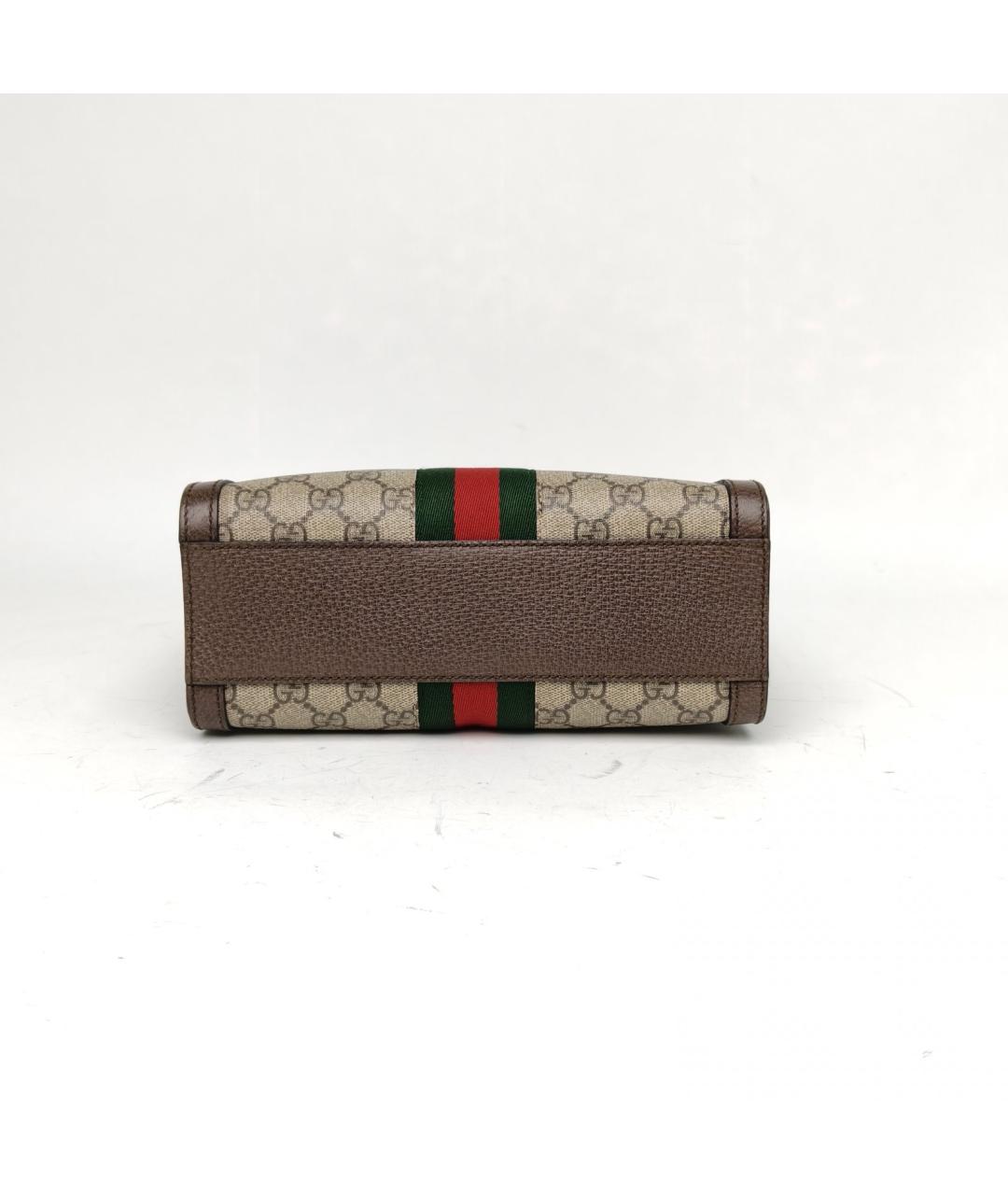 GUCCI Коричневая сумка через плечо, фото 5