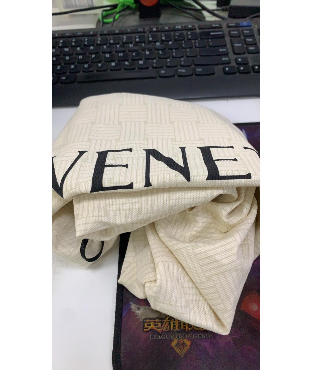 BOTTEGA VENETA Коричневая кожаная сумка через плечо, фото 8