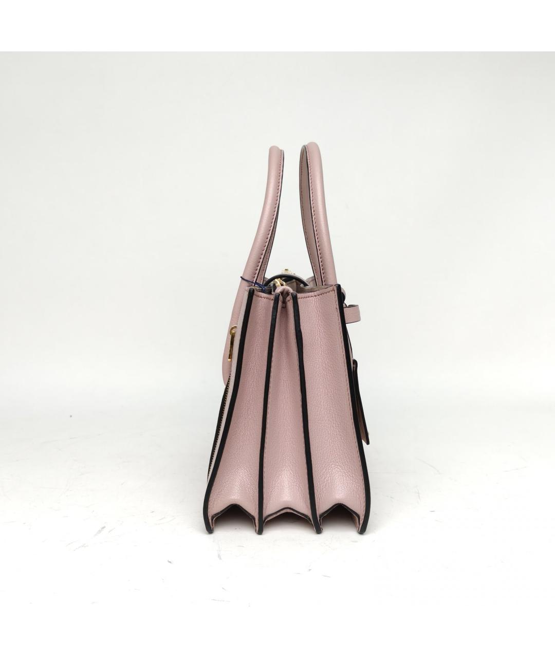 MIU MIU Розовая кожаная сумка через плечо, фото 2