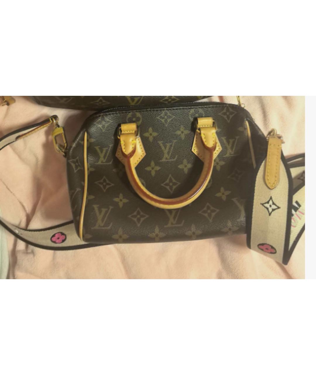 LOUIS VUITTON Коричневая сумка через плечо, фото 6