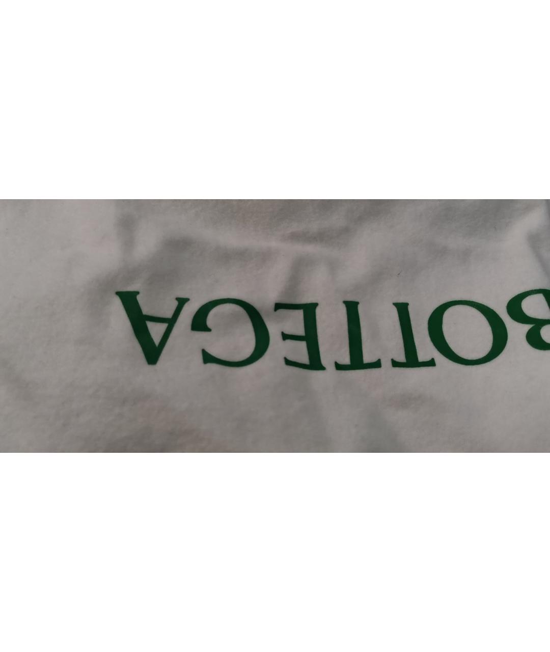 BOTTEGA VENETA Желтая кожаная сумка через плечо, фото 9