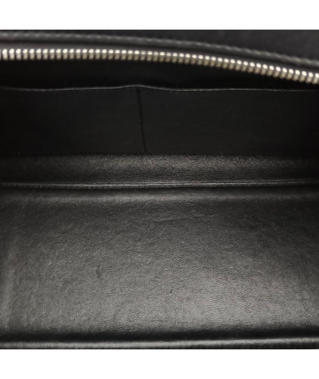 CELINE Коричневая кожаная сумка с короткими ручками, фото 7