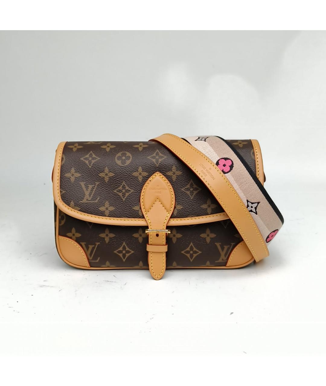 LOUIS VUITTON Коричневая сумка через плечо, фото 2