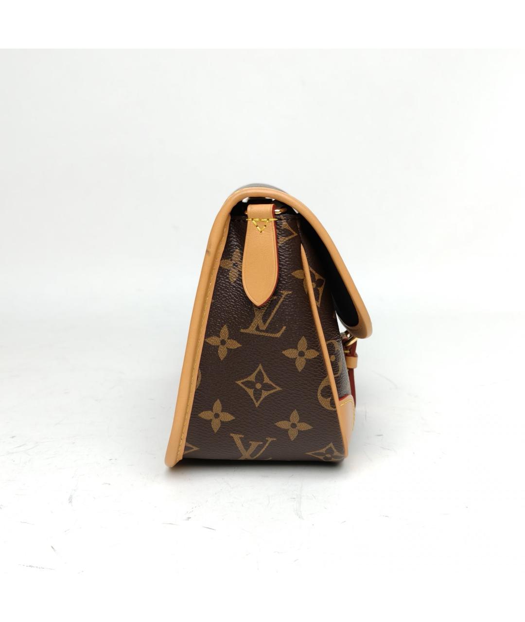 LOUIS VUITTON Коричневая сумка через плечо, фото 5