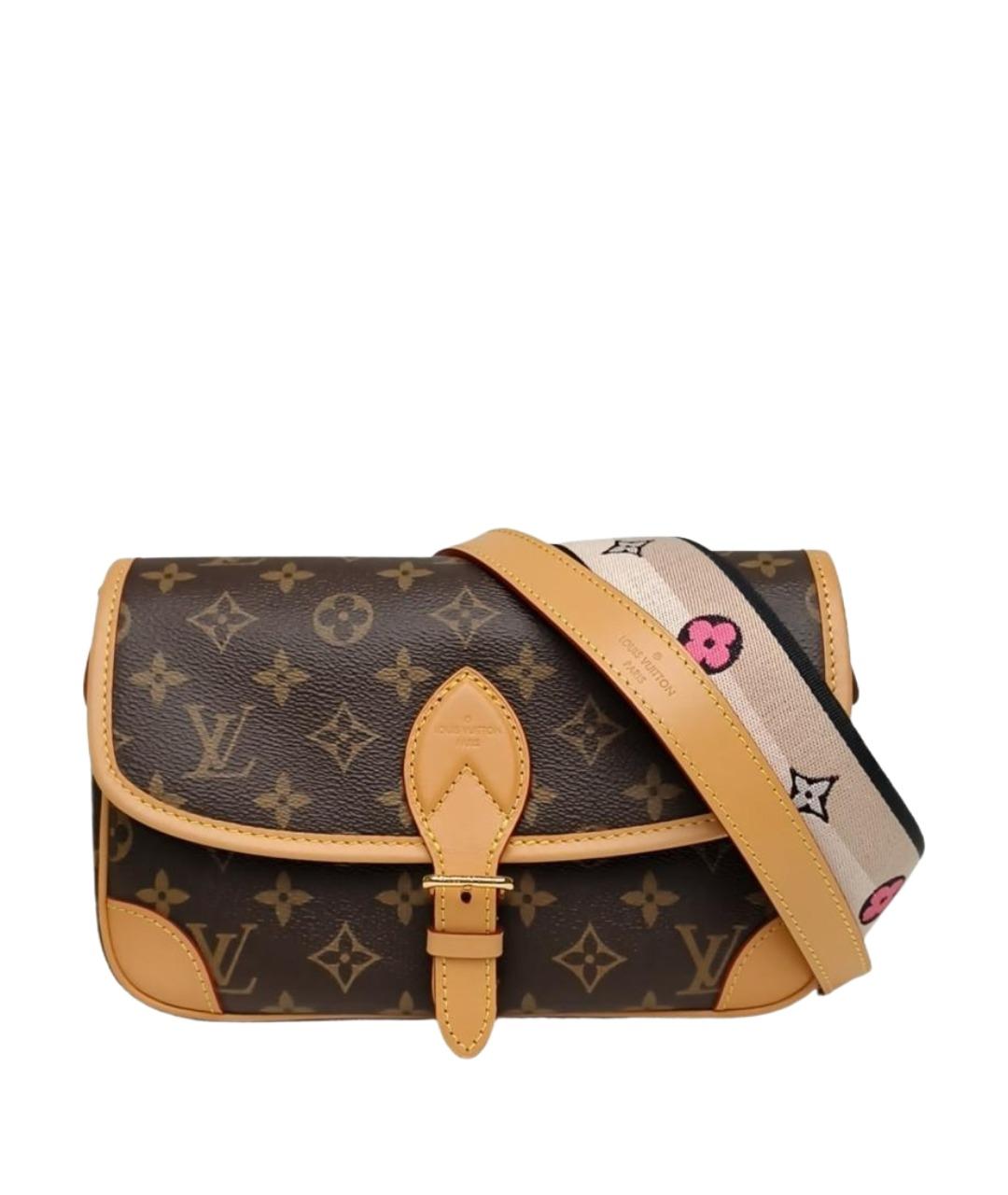 LOUIS VUITTON Коричневая сумка через плечо, фото 1