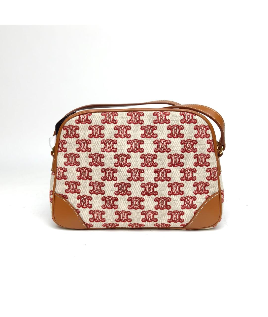 CELINE Коричневая сумка через плечо, фото 3