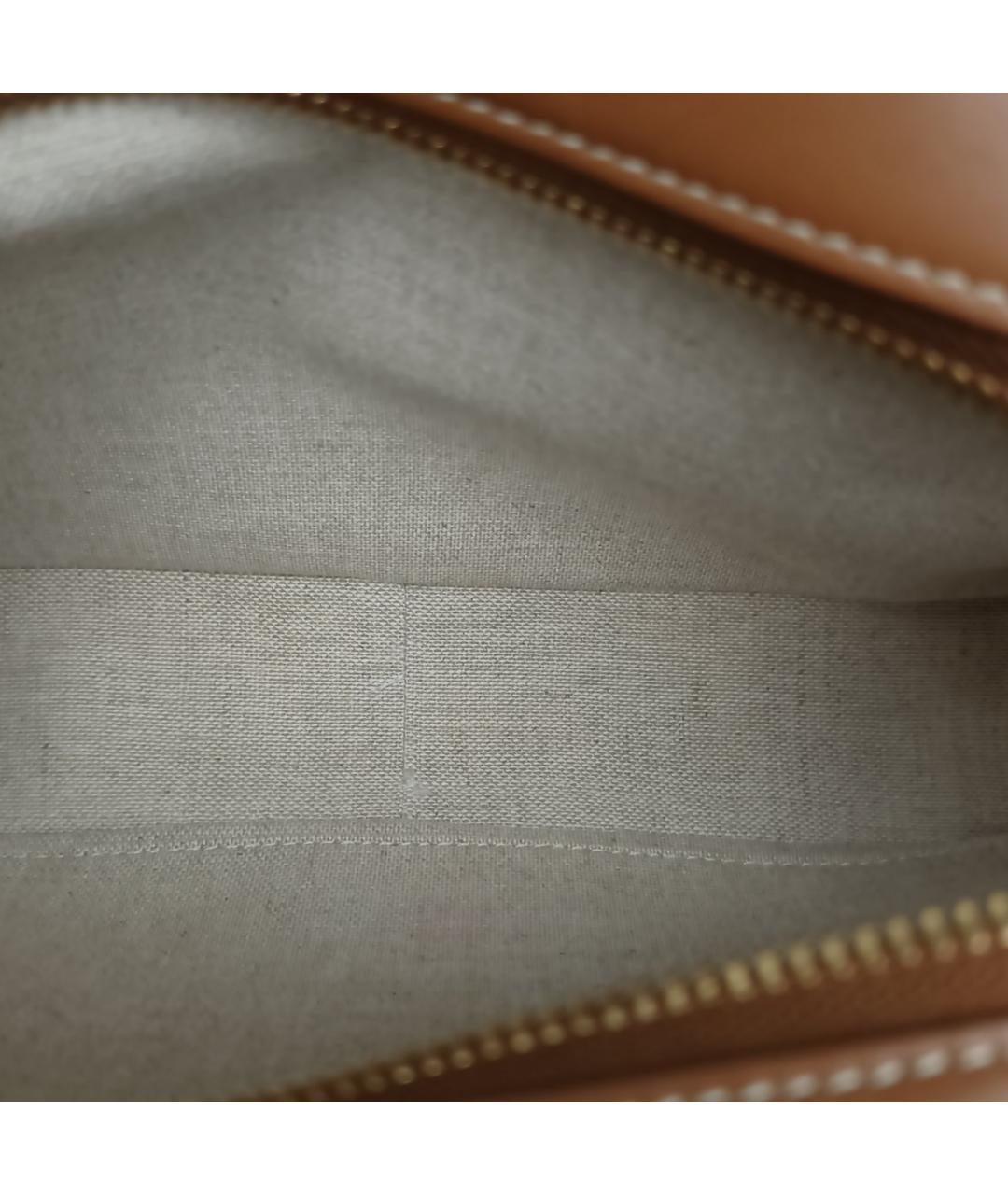 CELINE Коричневая сумка через плечо, фото 7
