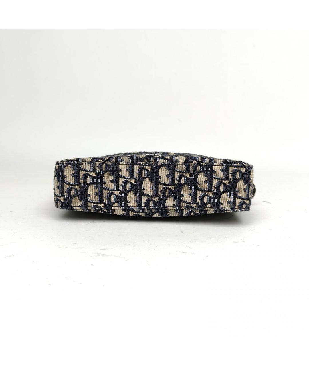 CHRISTIAN DIOR Синяя сумка через плечо, фото 6