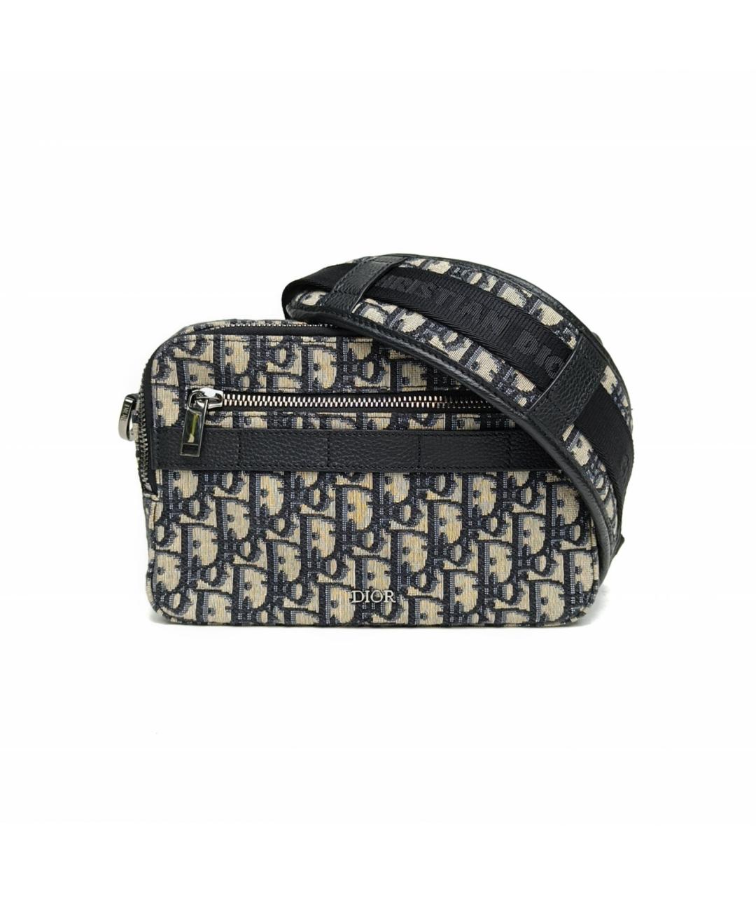 CHRISTIAN DIOR Синяя сумка через плечо, фото 2