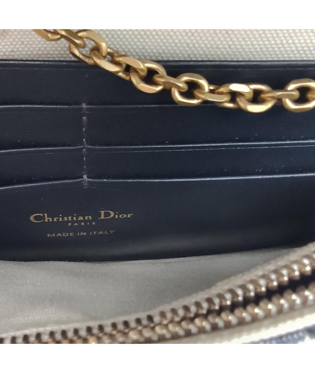 CHRISTIAN DIOR Синяя сумка через плечо, фото 8