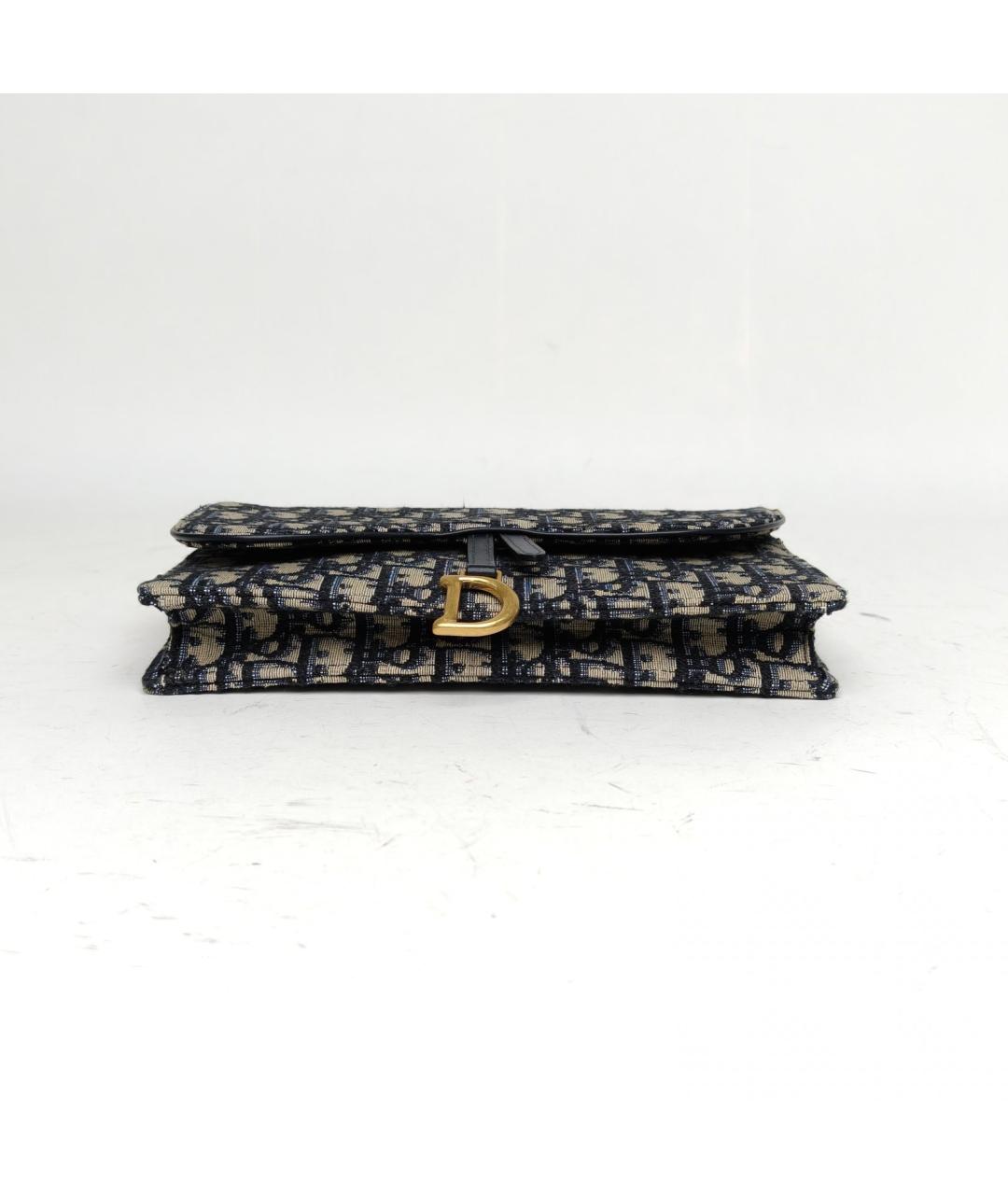 CHRISTIAN DIOR Синяя сумка через плечо, фото 6