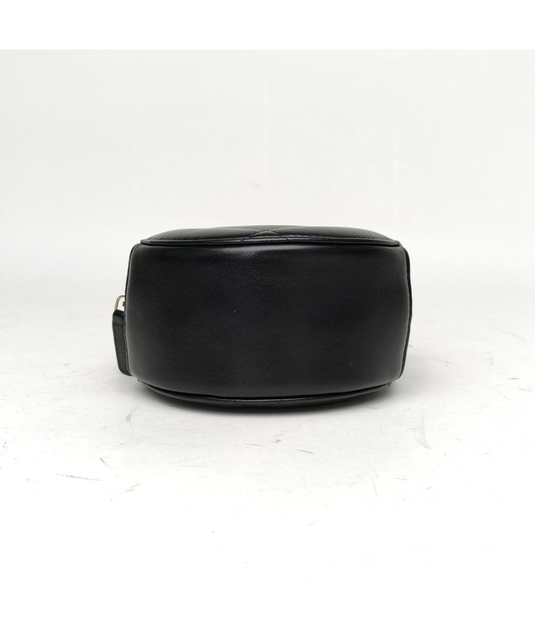 CHANEL Черная кожаная сумка через плечо, фото 6