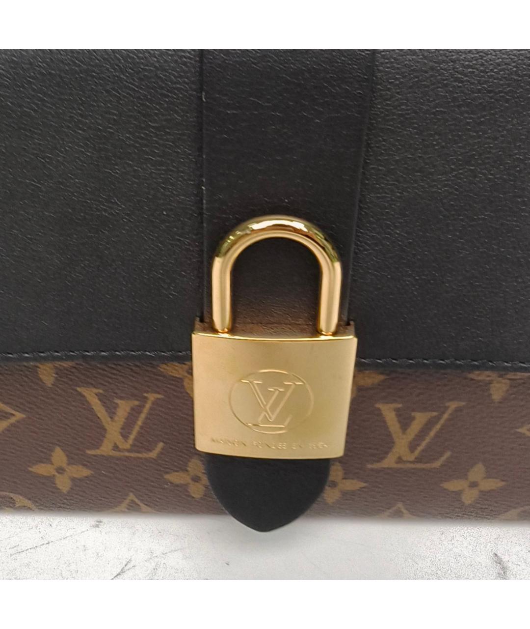 LOUIS VUITTON Черная сумка через плечо, фото 7