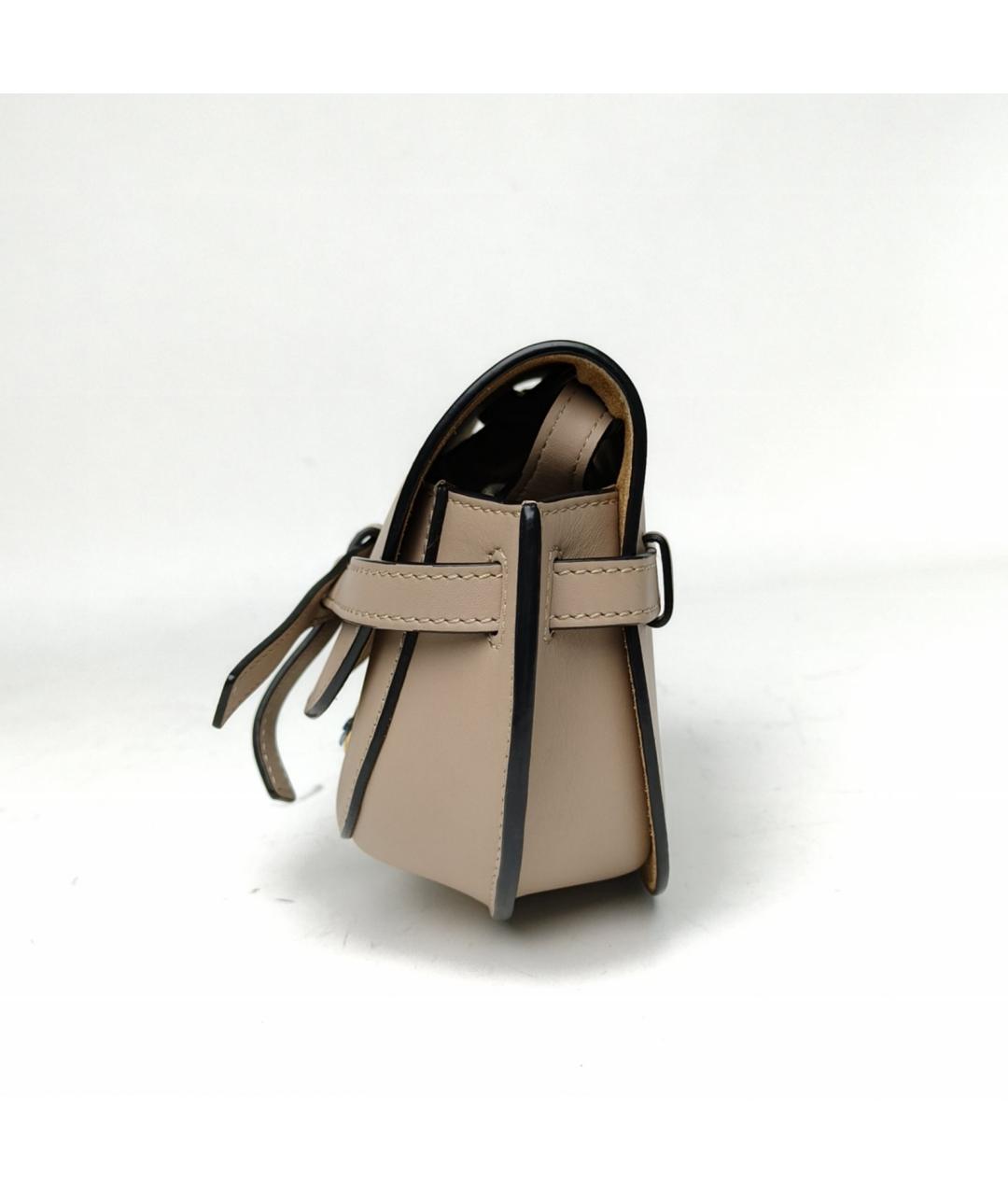 LOEWE Серая кожаная сумка через плечо, фото 3