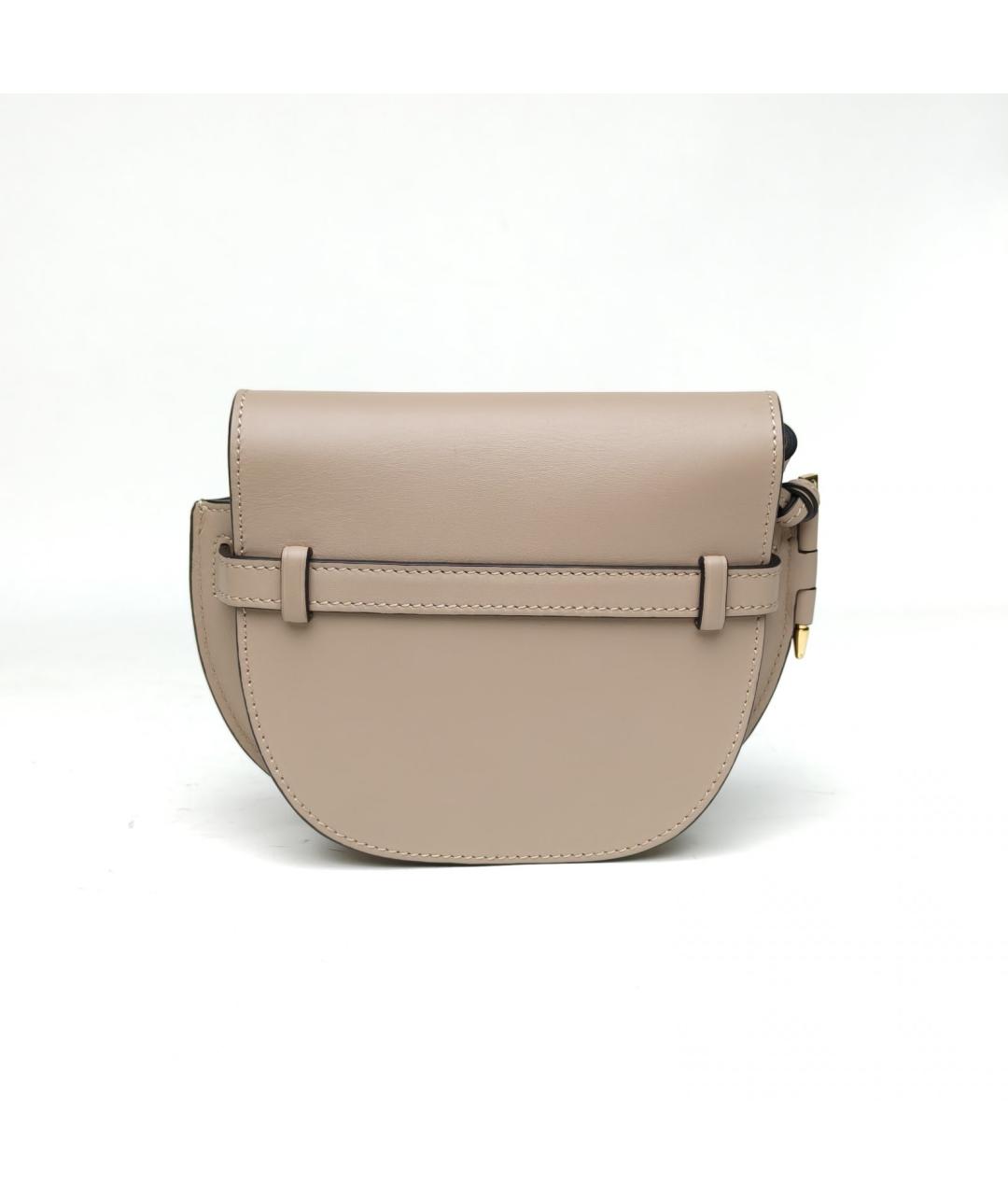 LOEWE Серая кожаная сумка через плечо, фото 4