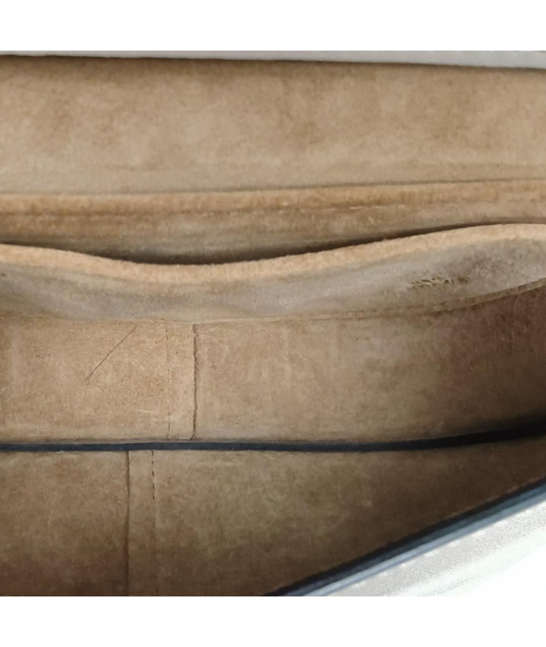 LOEWE Серая кожаная сумка через плечо, фото 7