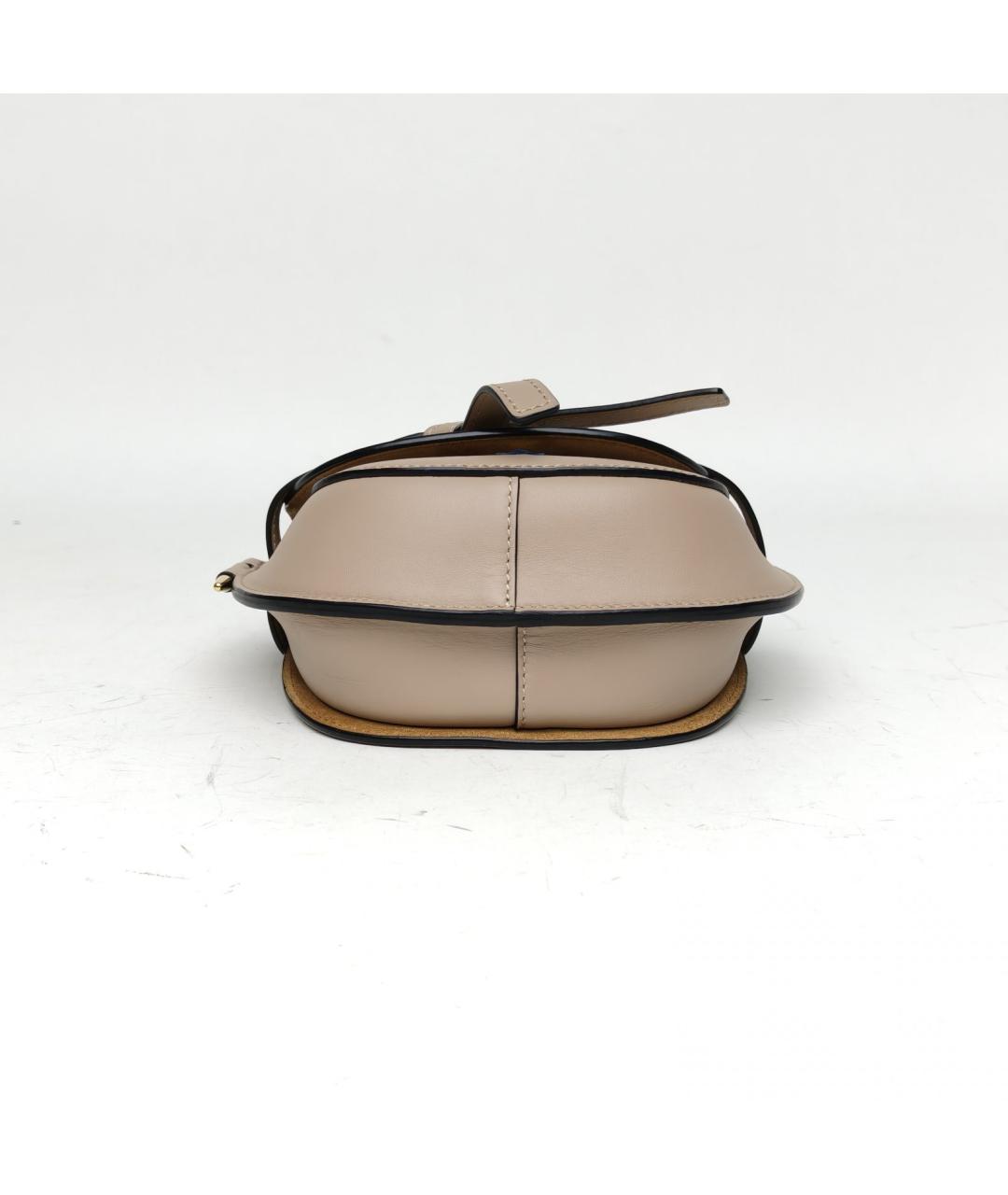 LOEWE Серая кожаная сумка через плечо, фото 6