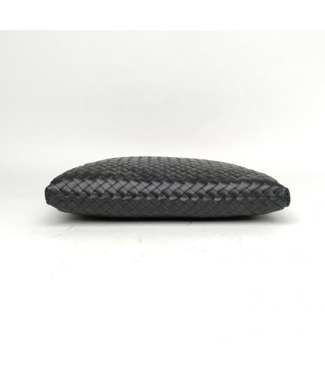 BOTTEGA VENETA Серая кожаная сумка через плечо, фото 6