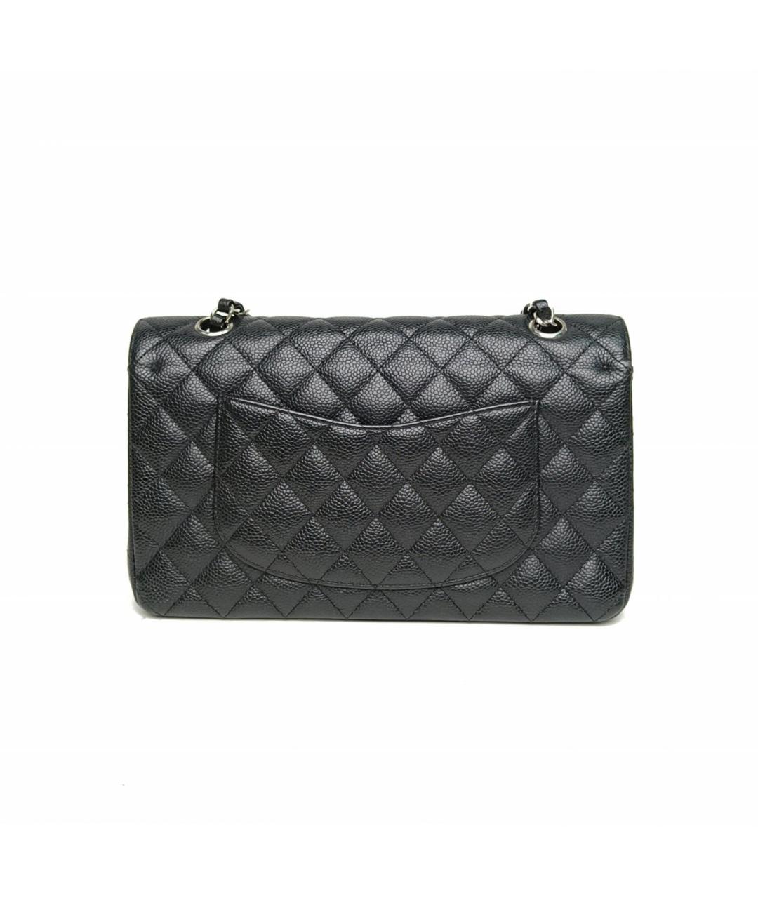 CHANEL Черная кожаная сумка через плечо, фото 4