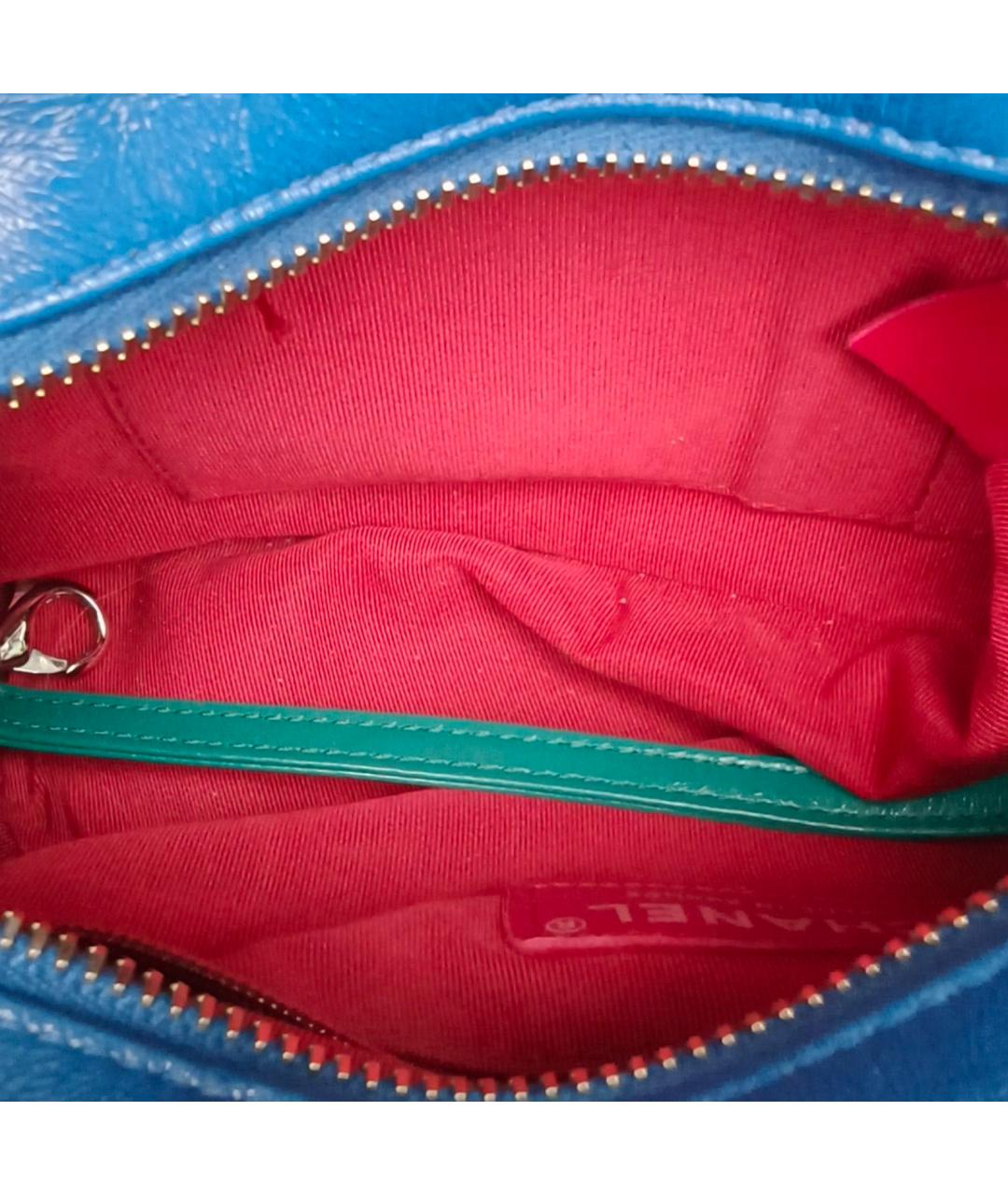 CHANEL Оранжевая замшевая сумка через плечо, фото 8