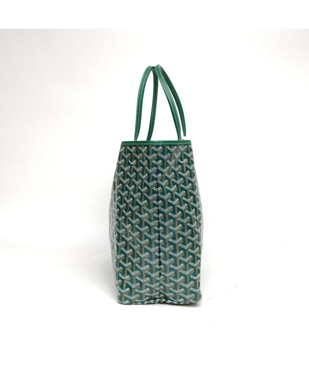 GOYARD Зеленая сумка тоут, фото 3