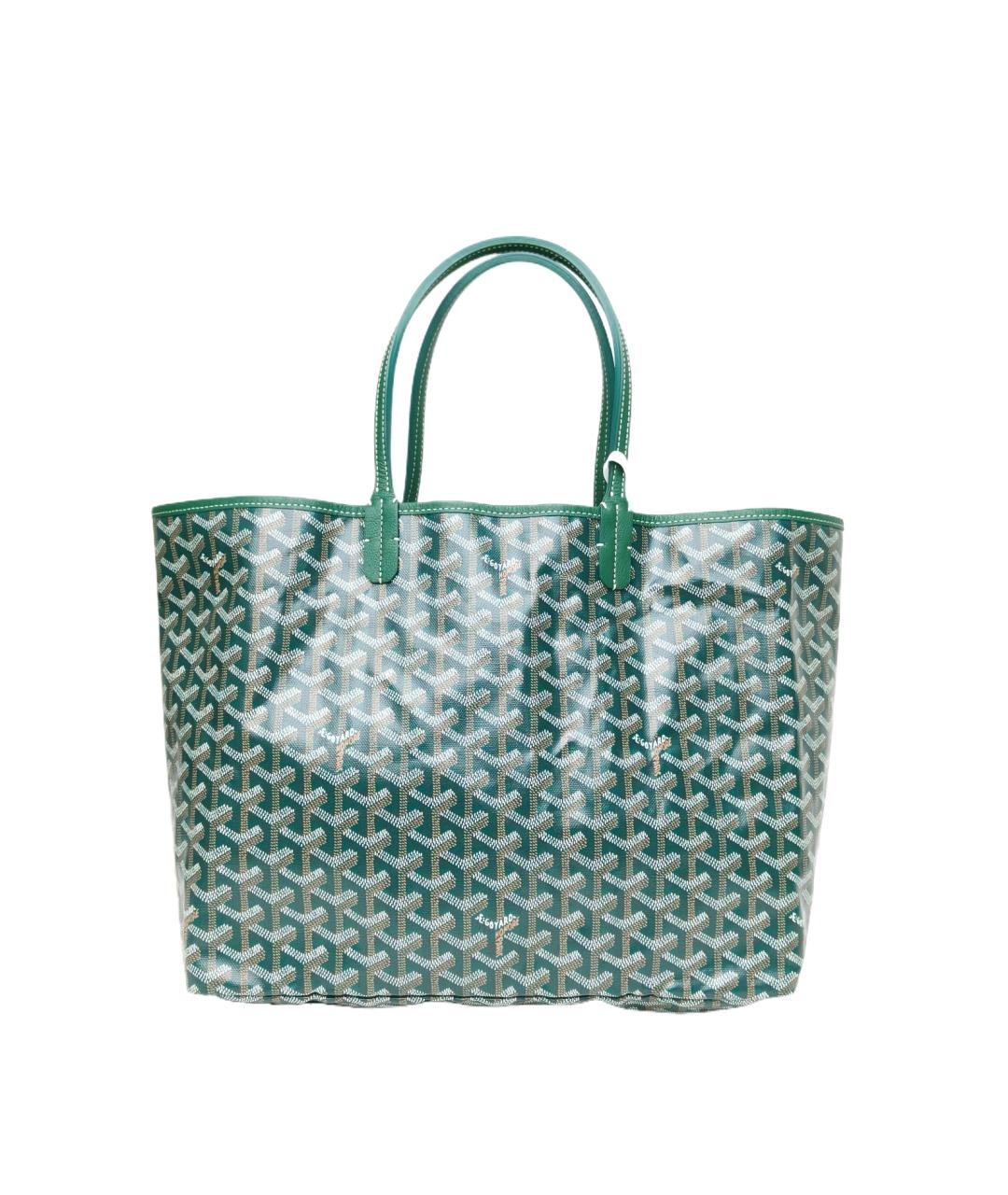 GOYARD Зеленая сумка тоут, фото 1