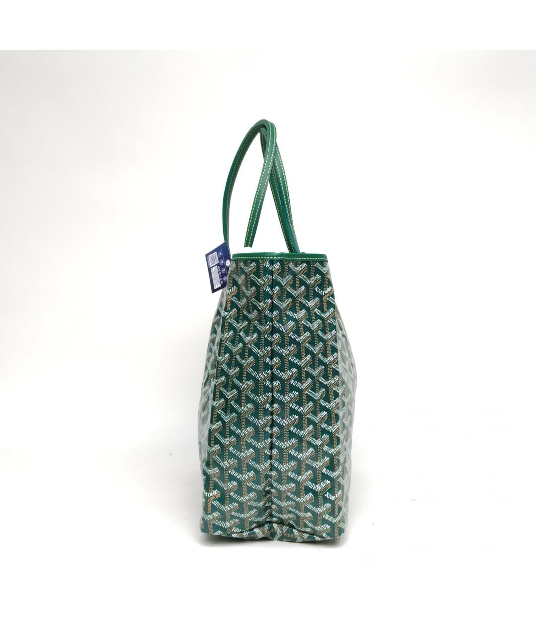 GOYARD Зеленая сумка тоут, фото 4