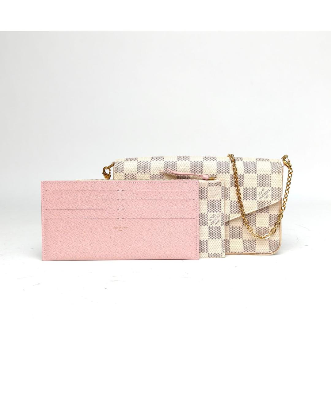 LOUIS VUITTON Белая сумка через плечо, фото 2