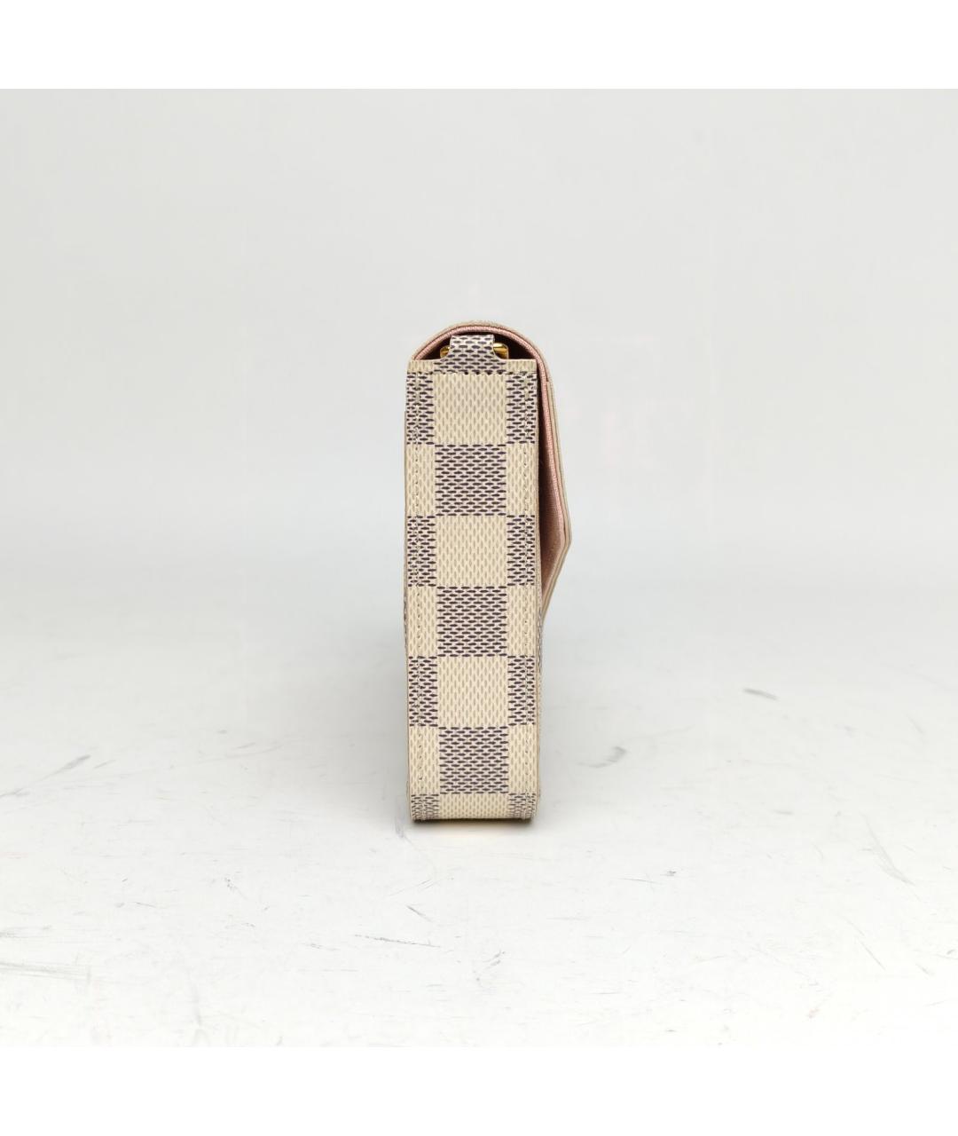 LOUIS VUITTON Белая сумка через плечо, фото 5