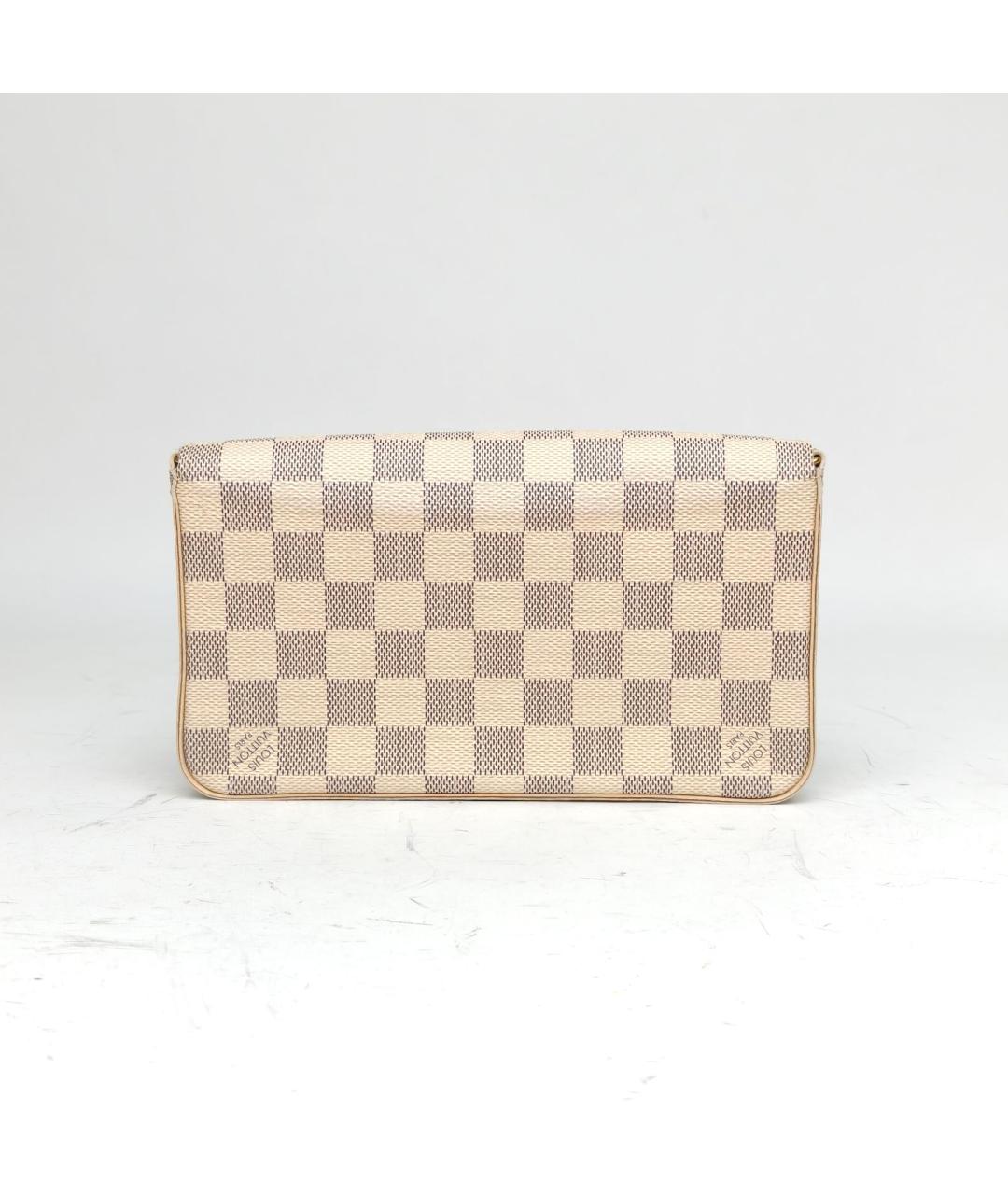 LOUIS VUITTON Белая сумка через плечо, фото 4