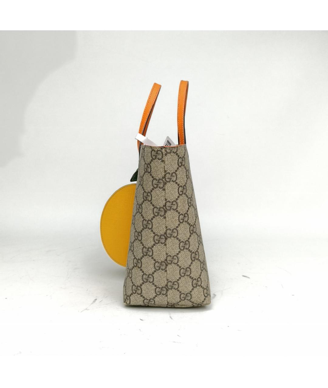 GUCCI Бежевая сумка с короткими ручками, фото 3