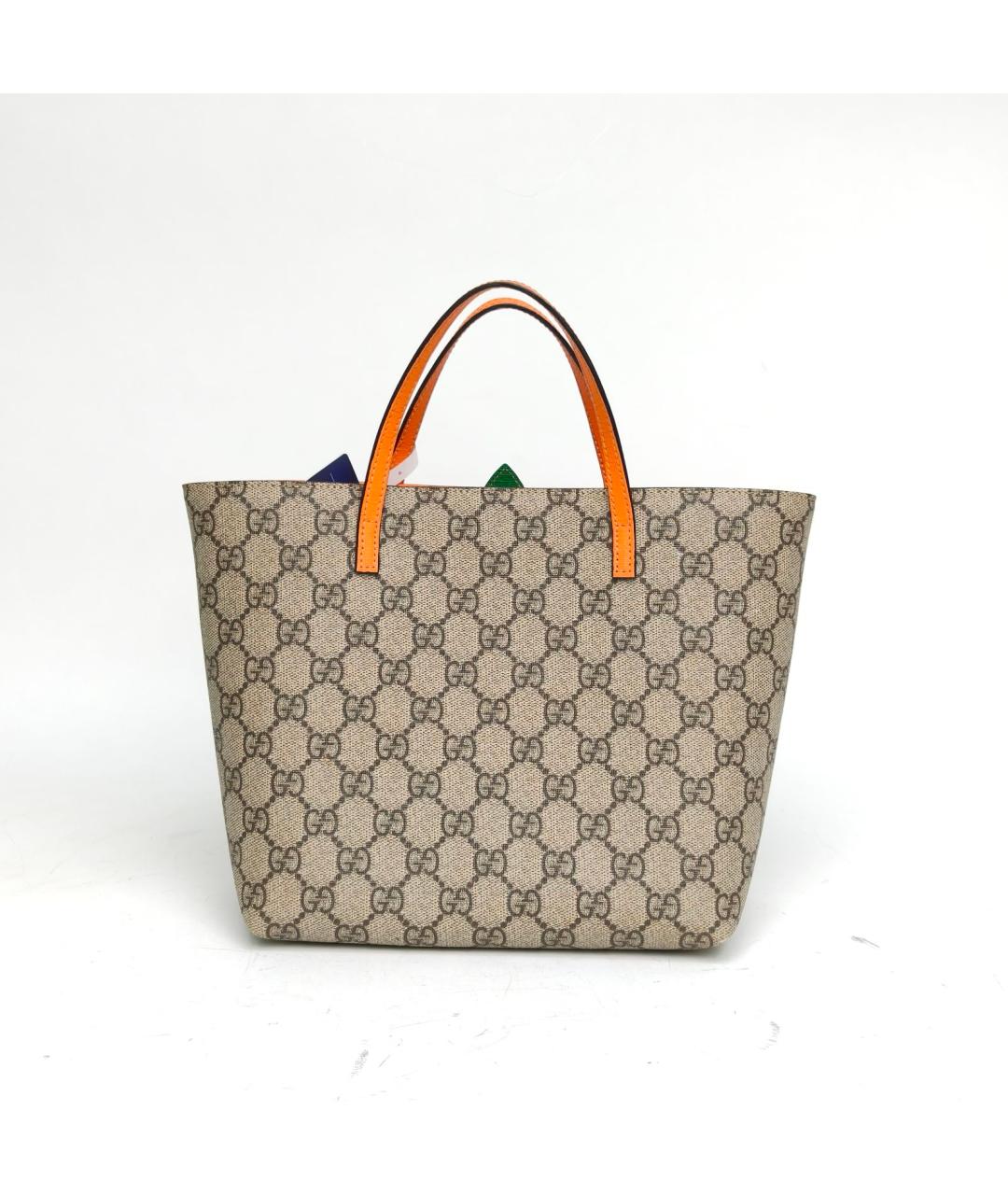 GUCCI Бежевая сумка с короткими ручками, фото 4