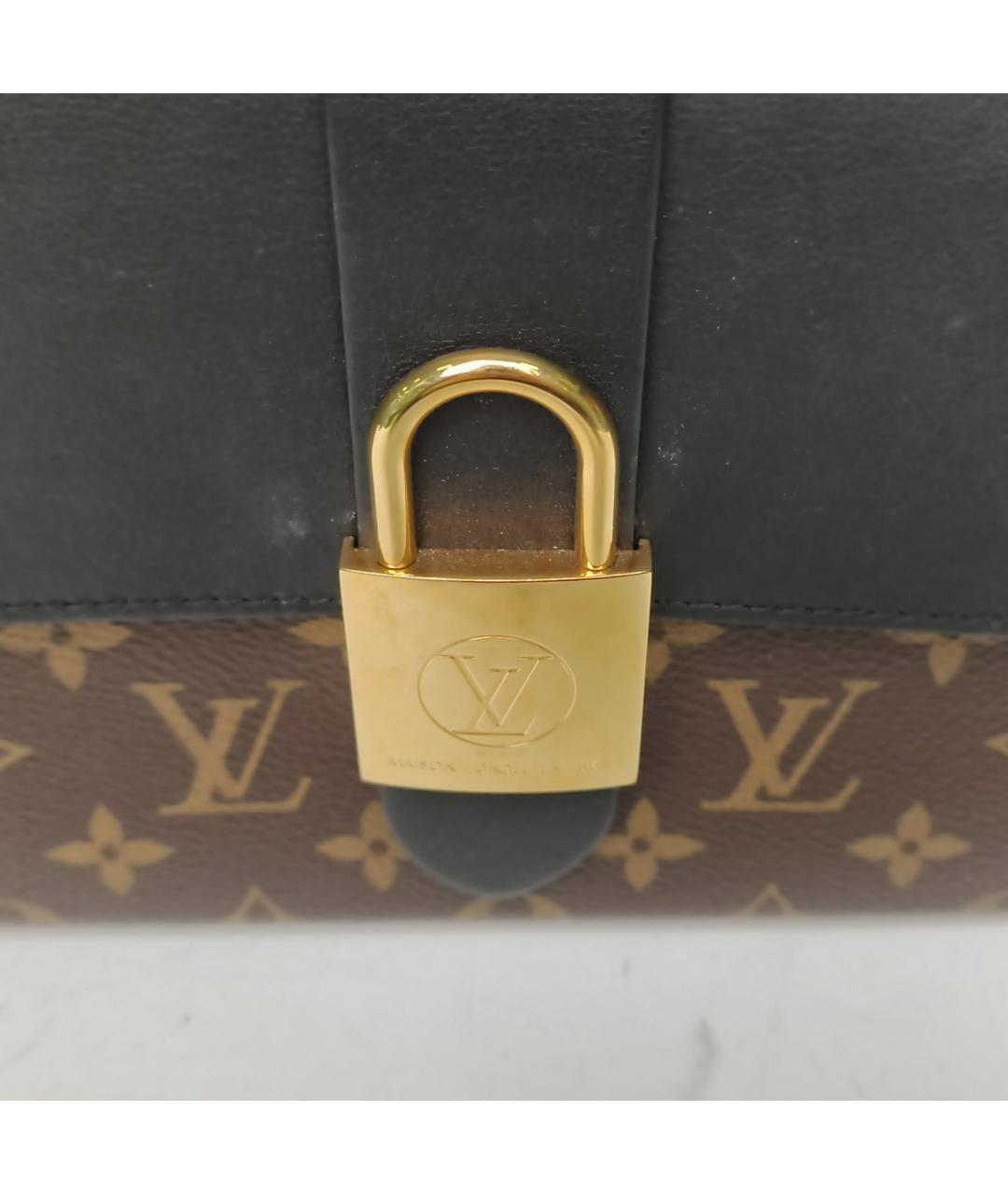 LOUIS VUITTON Черная сумка через плечо, фото 8