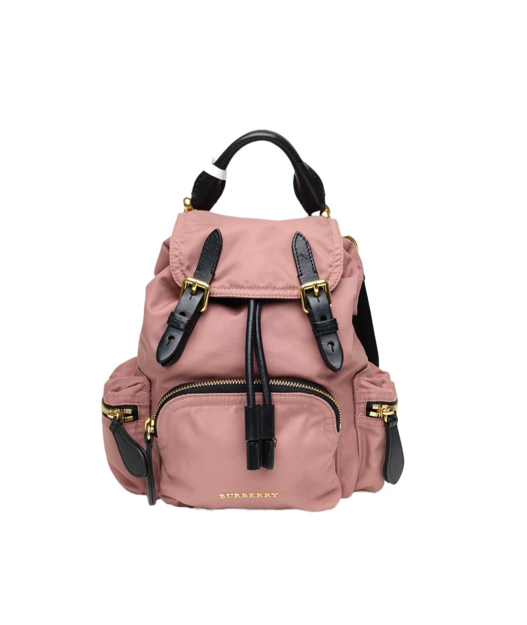 BURBERRY Розовый рюкзак, фото 6